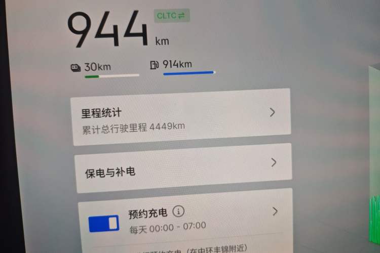 Used Lynk & Co 08 EM-P 2026 Model 160 Long-Range Ultra Odometer Close Up