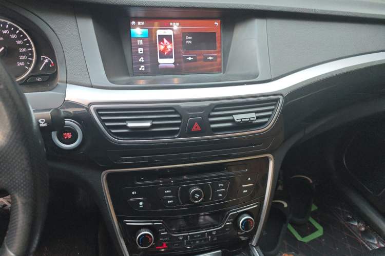 Used Geely Auto Emgrand GT 2015 1.8T Comfort Model Audio And AC Panel