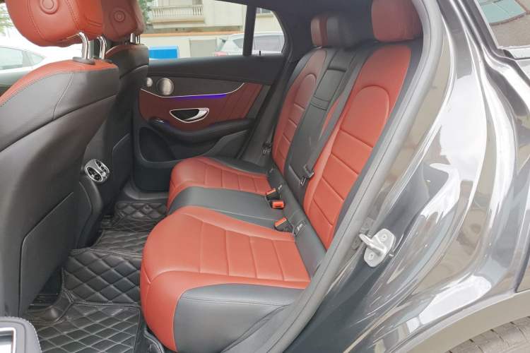 Used Mercedes-Benz GLC Coupe 2021 GLC 300 4MATIC Coupe SUV Left Rear Seat