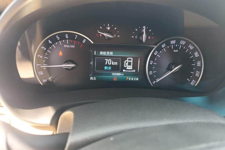 Used Buick GL8 2017 ES 28T Premium Version China V Standard Odometer Close Up