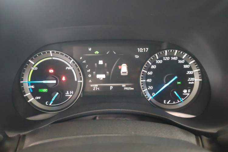 Used Toyota Highlander 2023 2.5L Smart Electric Hybrid Dual-Engine Four-Wheel Drive Prestige Version – 7 Seats Instrument Cluster