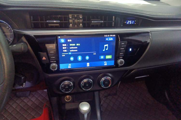 Used Toyota Levin 2014 1.6G CVT Elite Edition Audio And AC Panel