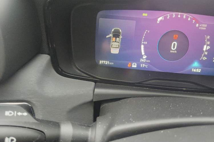 Used Lynk & Co 02 2021 2.0TD Automatic Two-Wheel Drive Zhaoshang Champion Edition Odometer Close Up