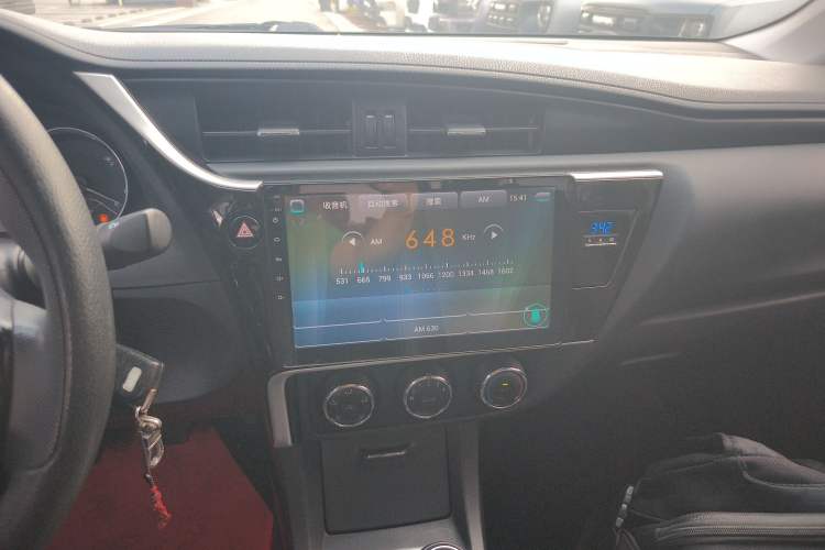 Used Toyota Corolla 2017 Revised Version 1.2T Manual GL Audio And AC Panel