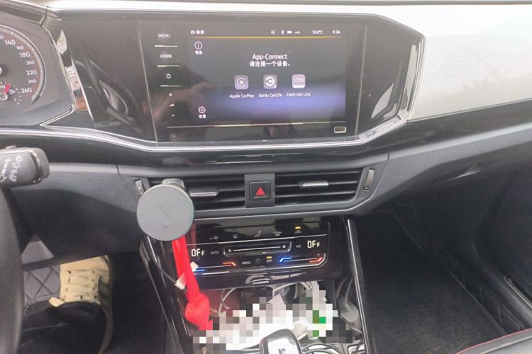 Used Volkswagen Tayron 2021 330TSI Two-Wheel Drive Luxury Smart Connectivity Version Audio And AC Panel