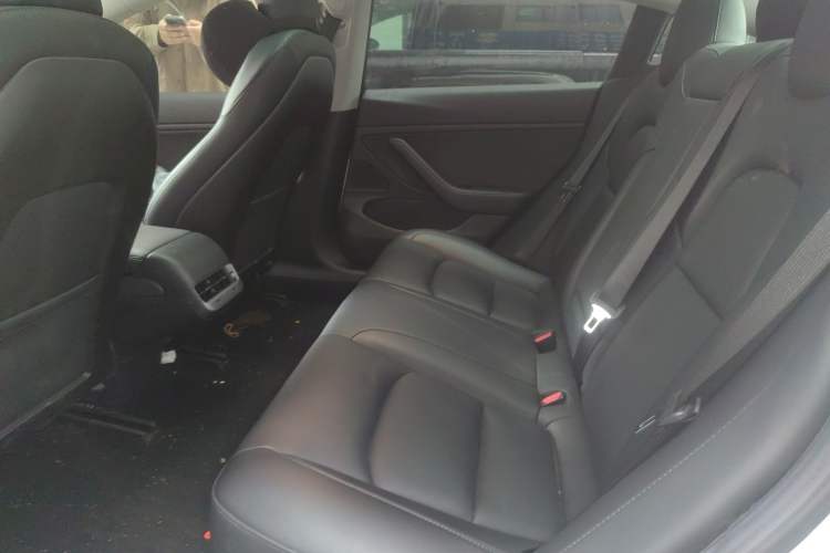 Used Tesla Model 3 2019 Standard Range Rear-Wheel Drive Upgraded Version (52 kWh) Left Rear Seat