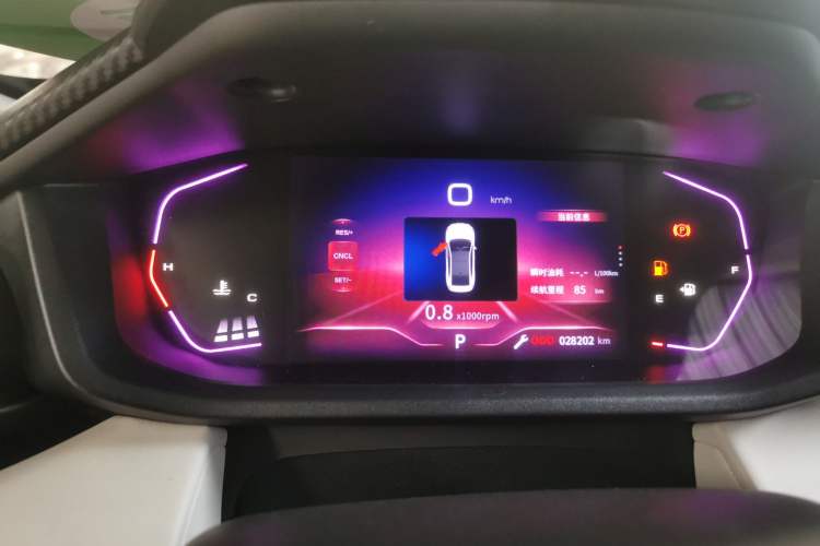 Used Dongfeng Aeolus Yixuan 2023 Mach Edition 1.5L Automatic Chasing Wind Version Instrument Cluster