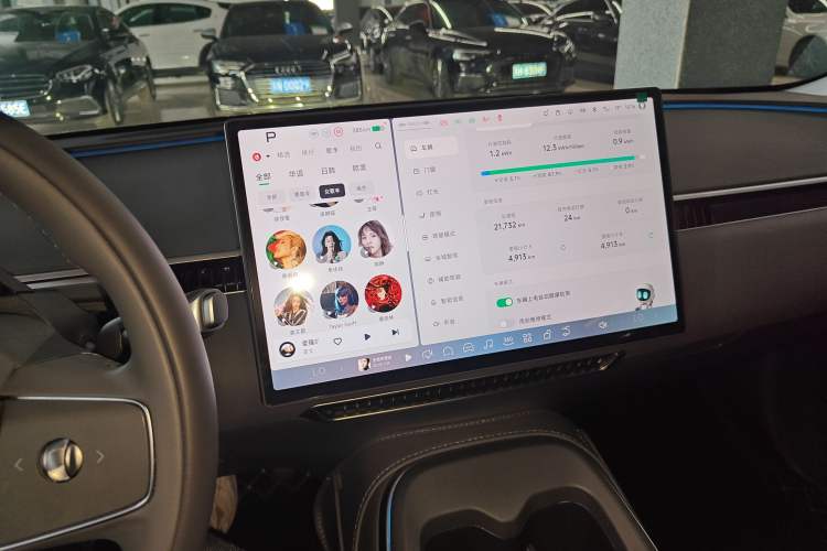 Used XPeng MONA M03 2024 620 with Ultra-Long Range Instrument Cluster