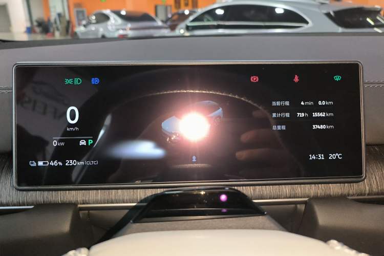 Used Nio ES6 2023 75 kWh Instrument Cluster