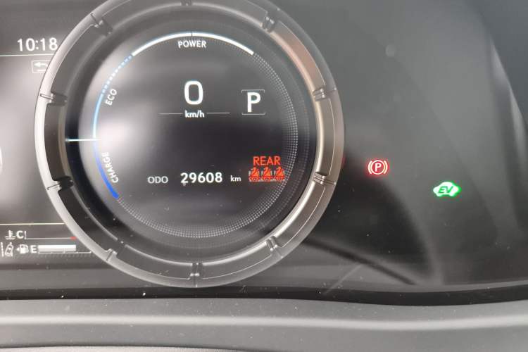 Used Lexus UX 2020 Revised Version 260h F SPORT Edition Odometer Close Up