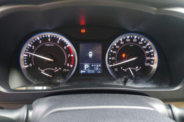 Used Toyota Highlander 2015 2.0T Two-Wheel Drive Elite Edition 7 Seats Instrument Cluster