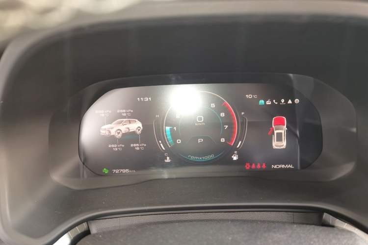 Used Wey VV5 2021 1.5T Two-Wheel Drive Smart Pioneer Instrument Cluster