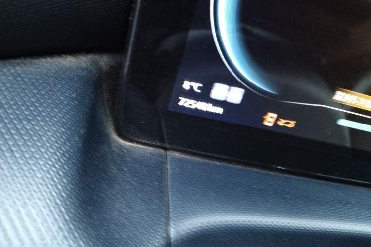 Used Leapmotor T03 2022 Star Diamond Edition Odometer Close Up