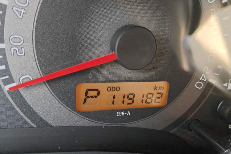 Used Toyota Corolla 2011 1.6L Automatic GL Odometer Close Up