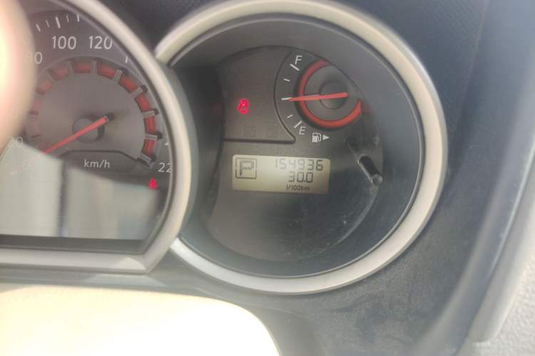 Used Nissan Sylphy 2012 Classic 1.6XE Automatic Comfort Edition Odometer Close Up