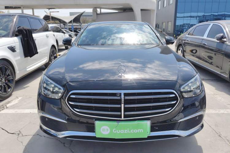 Used Mercedes-Benz E-Class New Energy 2023 E 350 e L Plug-in Hybrid Sedan Front