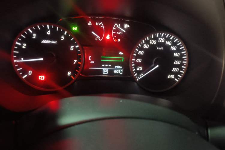 Used Nissan Sylphy 2024 Facelifted Three Classic 1.6XE CVT Comfort Edition Odometer Close Up