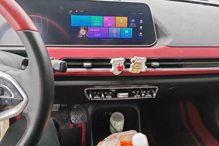 Used ORA Good Cat GT 2022 Mulan Edition 480km Long-Range续航 Audio And AC Panel