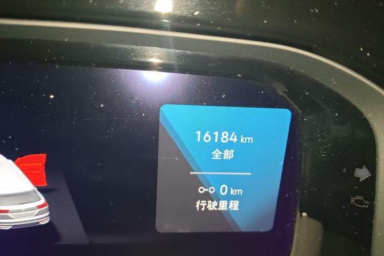 Used Volkswagen Teramont X 2021 380TSI Four-Wheel Drive Prestige Luxury Edition Odometer Close Up