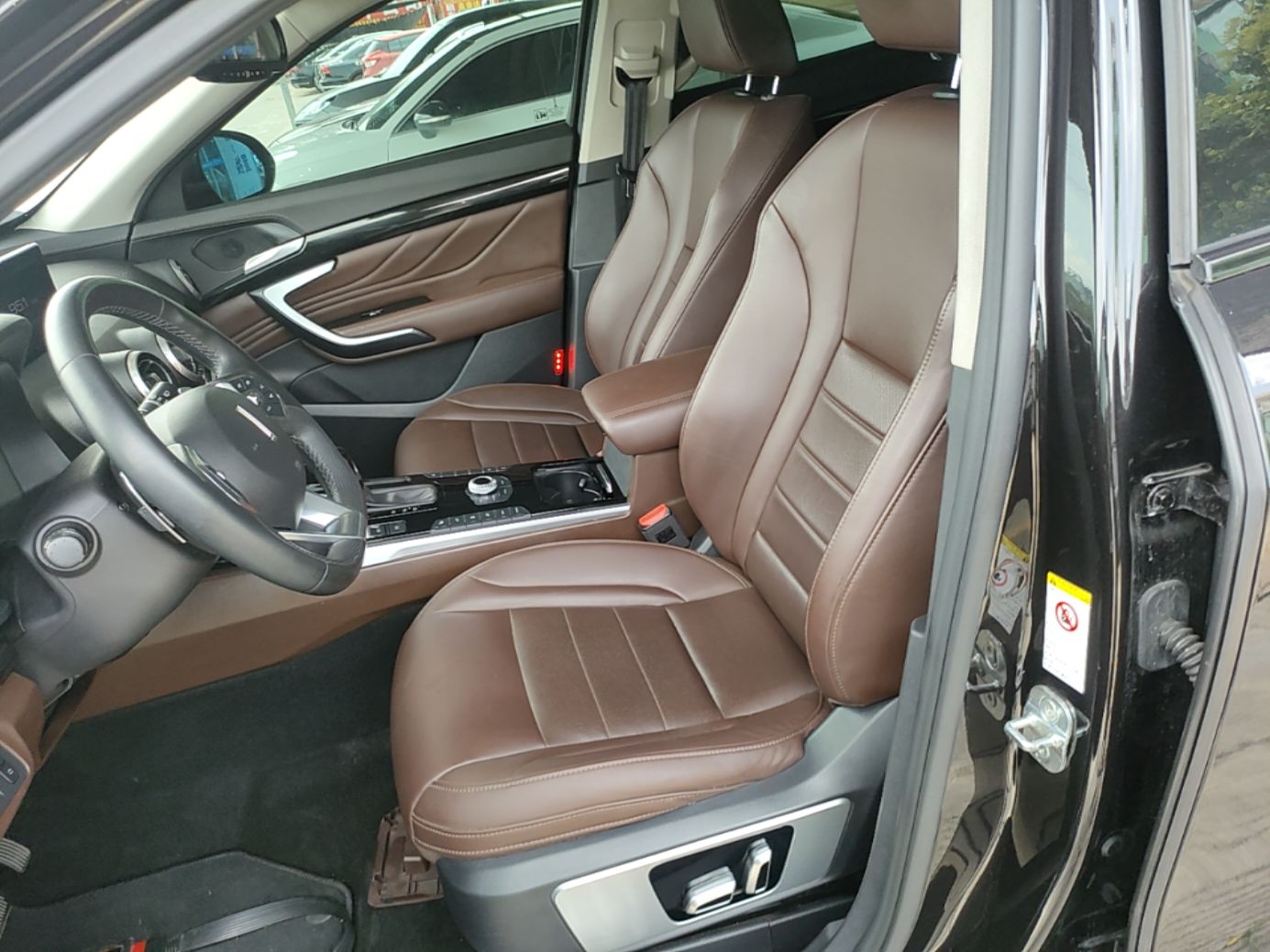 Avant de la voiture