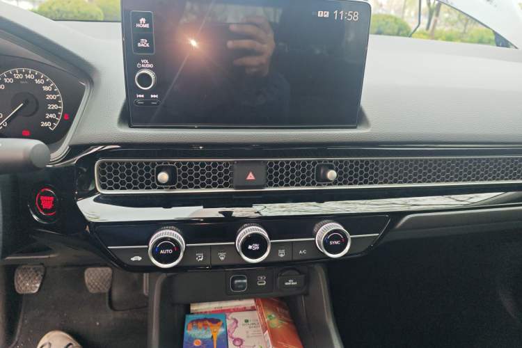 Used Honda Integra 2025 240TURBO Manual High-Speed Version Audio And AC Panel