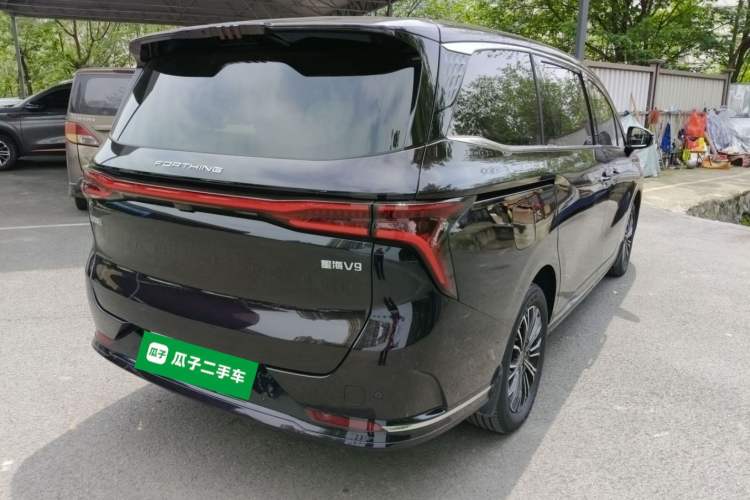 Used FORTHING Xinghai V9 2024 1.5TD 200km Chinese Knot Series Premium Edition Rear Right 45 Deg