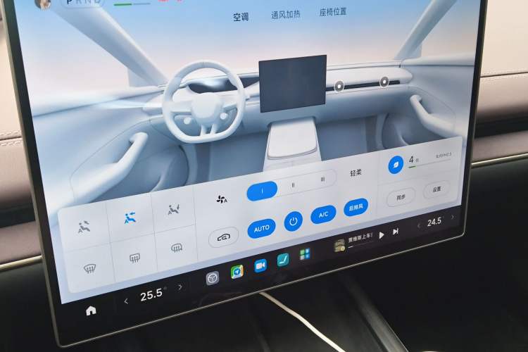 Used Xiaomi Auto SU7 2024 Rear-Drive Long-Range Intelligent Driving Version Audio And AC Panel