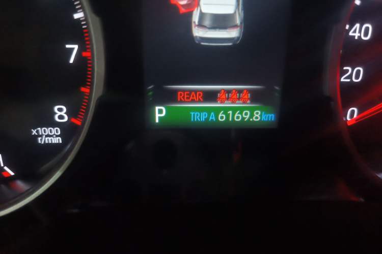 Used Toyota Wildlander 2024 2.0L CVT Two-Wheel Drive Leading Edition Odometer Close Up