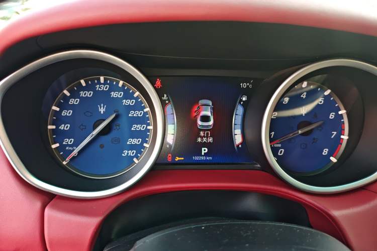 Used Maserati Ghibli 2014 3.0T Standard Edition Instrument Cluster