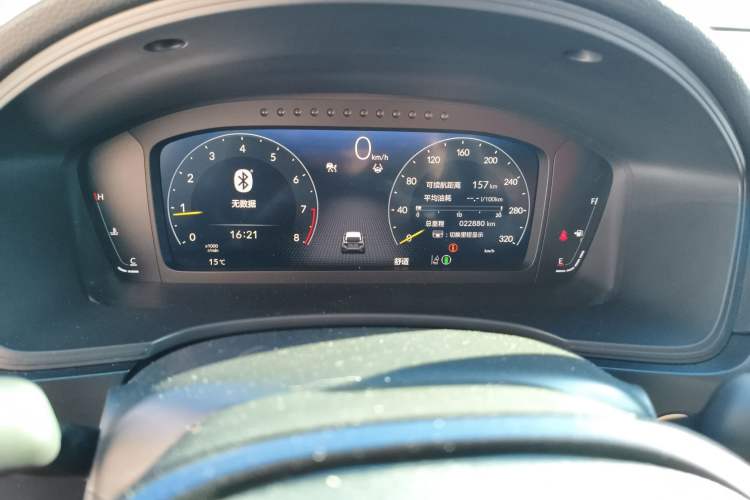 Used Honda Civic 2023 2.0T 420TURBO TYPE R Odometer Close Up