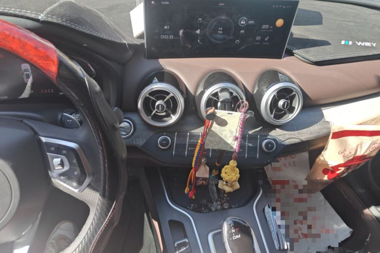 Used Wey VV7 2020 2.0T Flagship Edition Audio And AC Panel