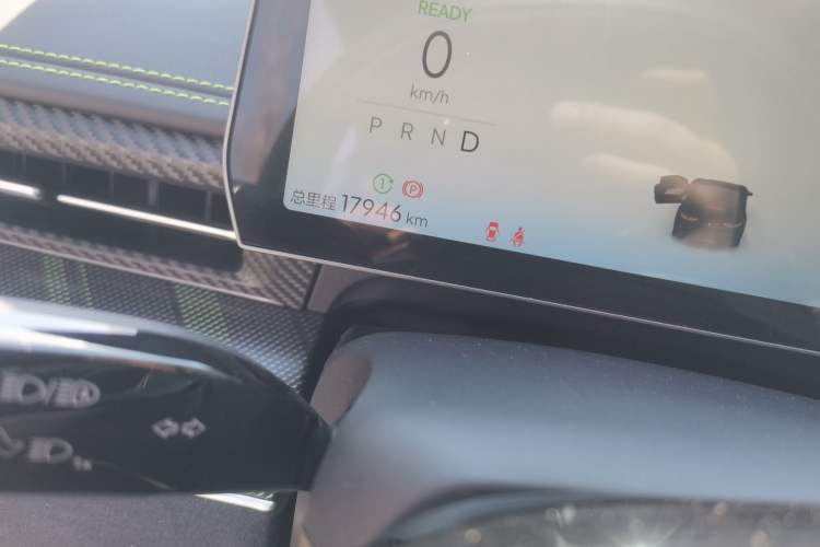 Used NETA GT 2023 560 Odometer Close Up