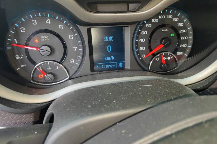 Used Chevrolet Malibu 2018 530T Automatic Fashion Edition Odometer Close Up