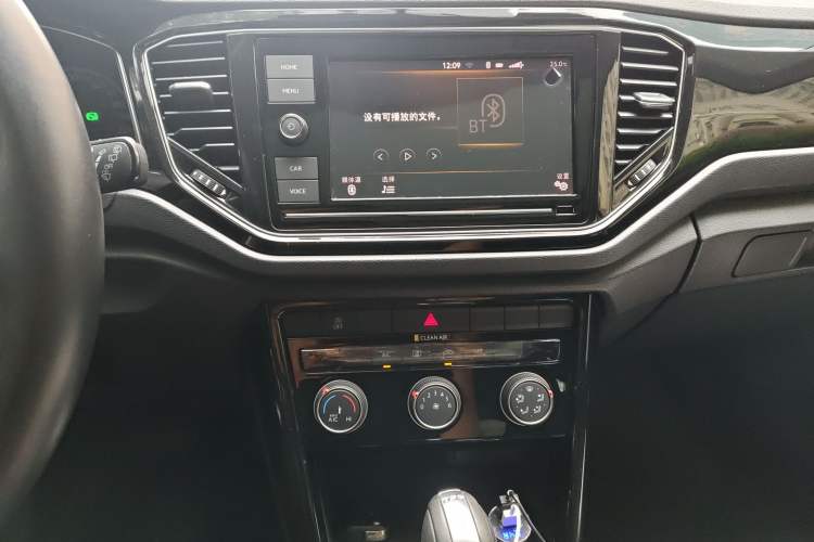 Used Volkswagen T-ROC 2019 280TSI DSG Two-Wheel Drive Comfort Version China VI Standard Audio And AC Panel