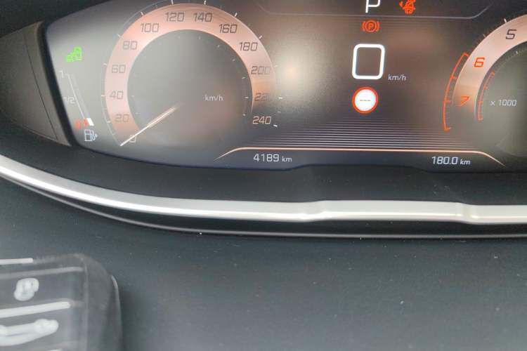 Used Peugeot 4008 2021 360THP Technology Edition Odometer Close Up