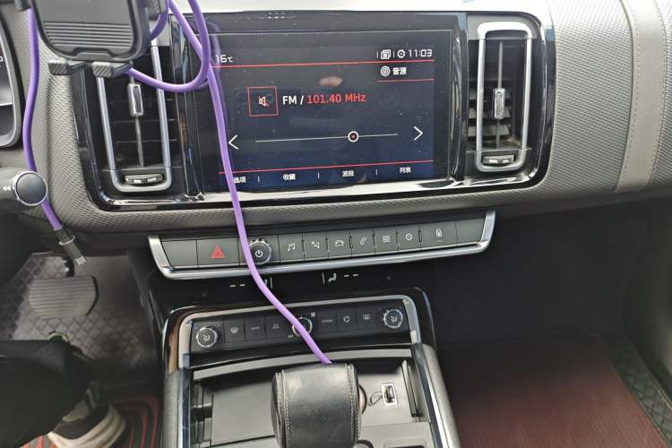 Used Citroen C6 2017 380THP Prestige Model Audio And AC Panel