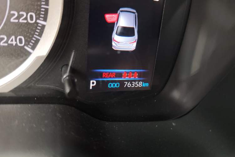 Used Toyota Corolla 2021 1.2T S-CVT Elite PLUS Edition Odometer Close Up