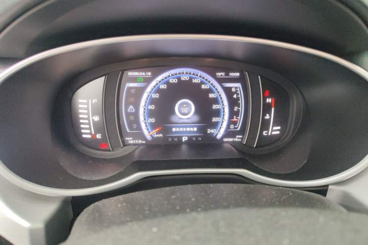 Used Geely Auto Emgrand X7 Sport 2016 1.8TD Automatic ZhiShang Model Odometer Close Up