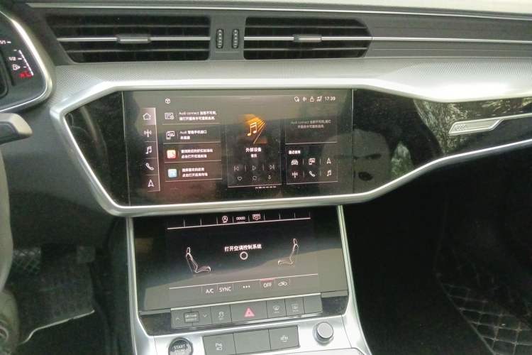 Used Audi A6L 2021 40 TFSI Luxury Dynamic Edition Audio And AC Panel