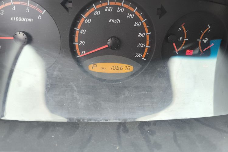 Used SsangYong Actyon 2011 2.0T Two-Wheel-Drive Luxury Diesel Edition Odometer Close Up