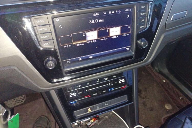 Used Volkswagen Touran 2021 Touran L 280TSI DSG Comfort Edition 7 Seats Audio And AC Panel