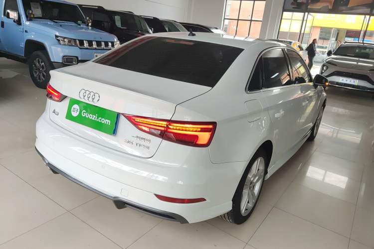 Used Audi A3 2020 Limousine 35 TFSI Fashion Edition China VI Emission Standard Rear Right 45 Deg