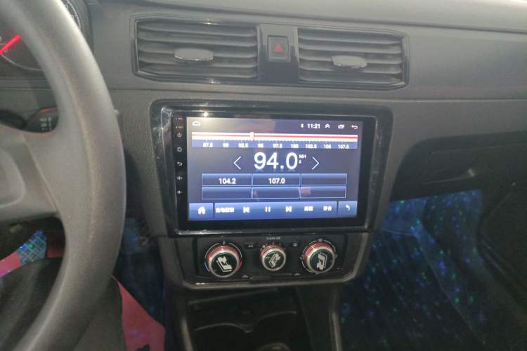 Used Volkswagen Santana 2019 1.5L Manual Fashion Edition China VI Standard Audio And AC Panel