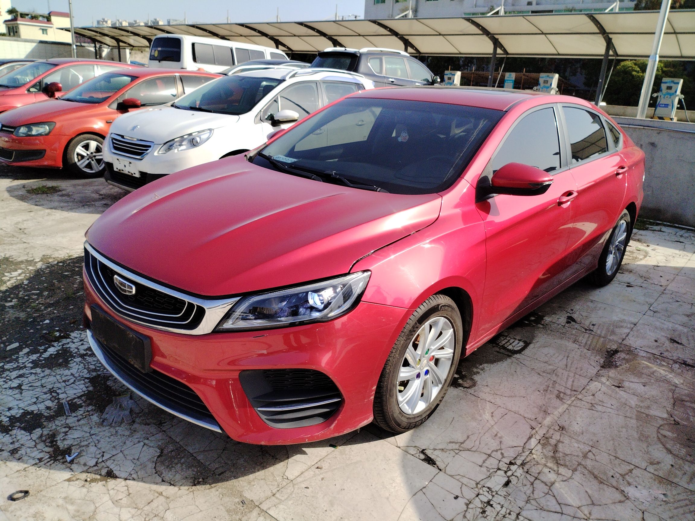 Parte inferior delantera