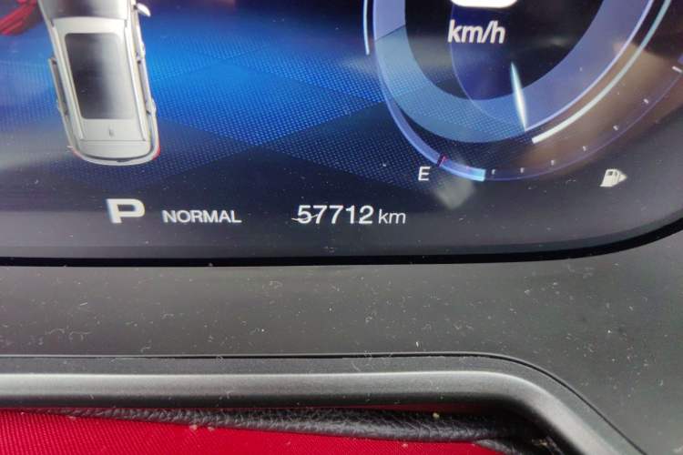 Used GAC Trumpchi GS4 2020 270T Automatic Smart Connectivity Edition Odometer Close Up