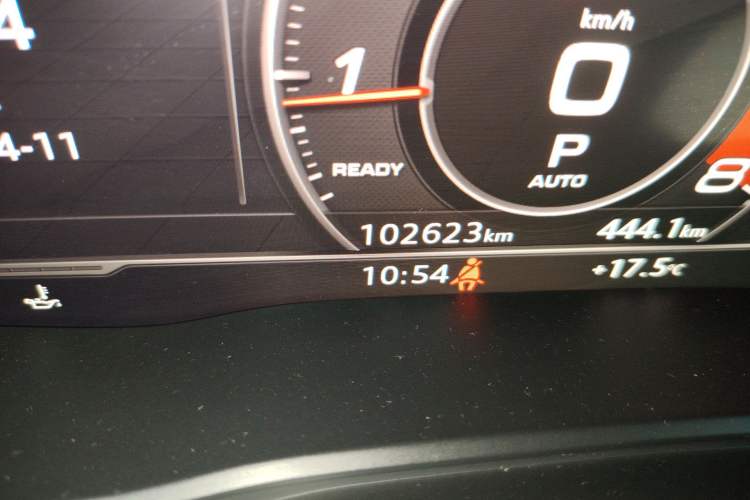 Used Audi A4L 2018 30th Anniversary Edition 40 TFSI Trendy Model Odometer Close Up