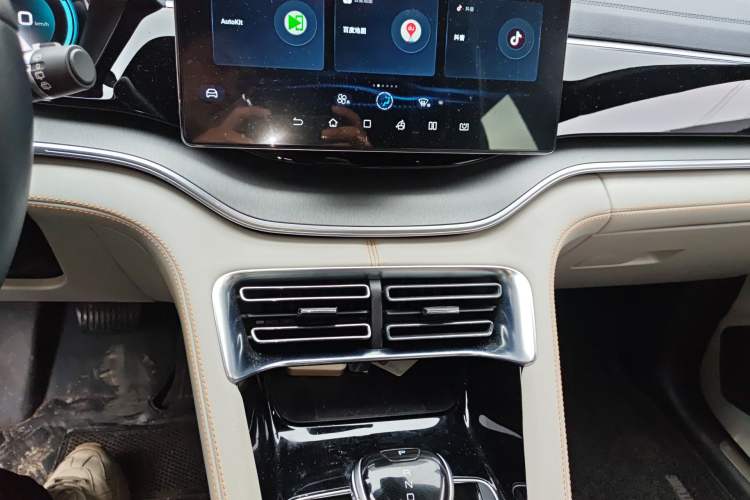 Used BYD Song PLUS New Energy 2021 DM-i 110KM Flagship PLUS Audio And AC Panel