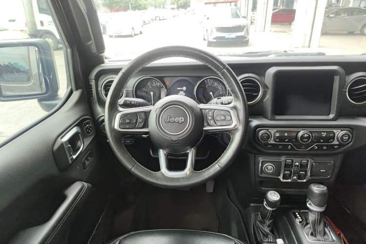 Used Jeep Wrangler New Energy 2021 Four-Door 2.0T 4xe Sahara Steering Wheel