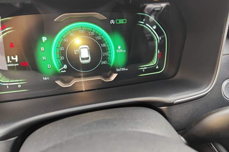 Used Hyundai Tucson 2021 Tucson L 1.5T DCT GLX Elite Edition Odometer Close Up