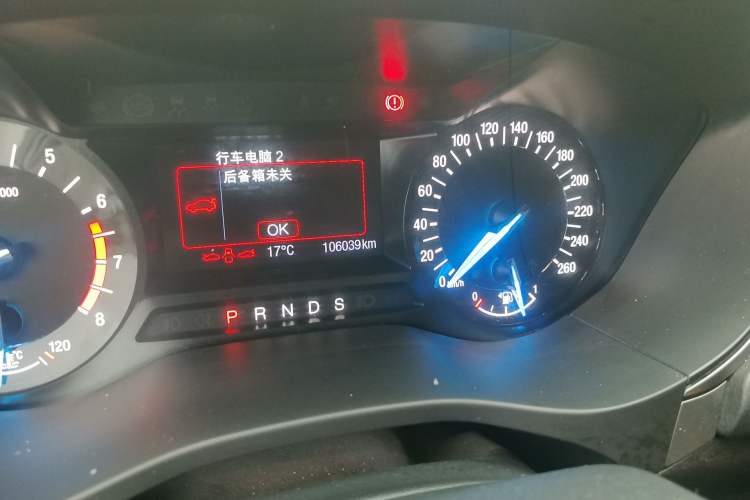 Used Ford Mondeo 2018 EcoBoost 180 Smart Control Fashion Model China V Standard Odometer Close Up